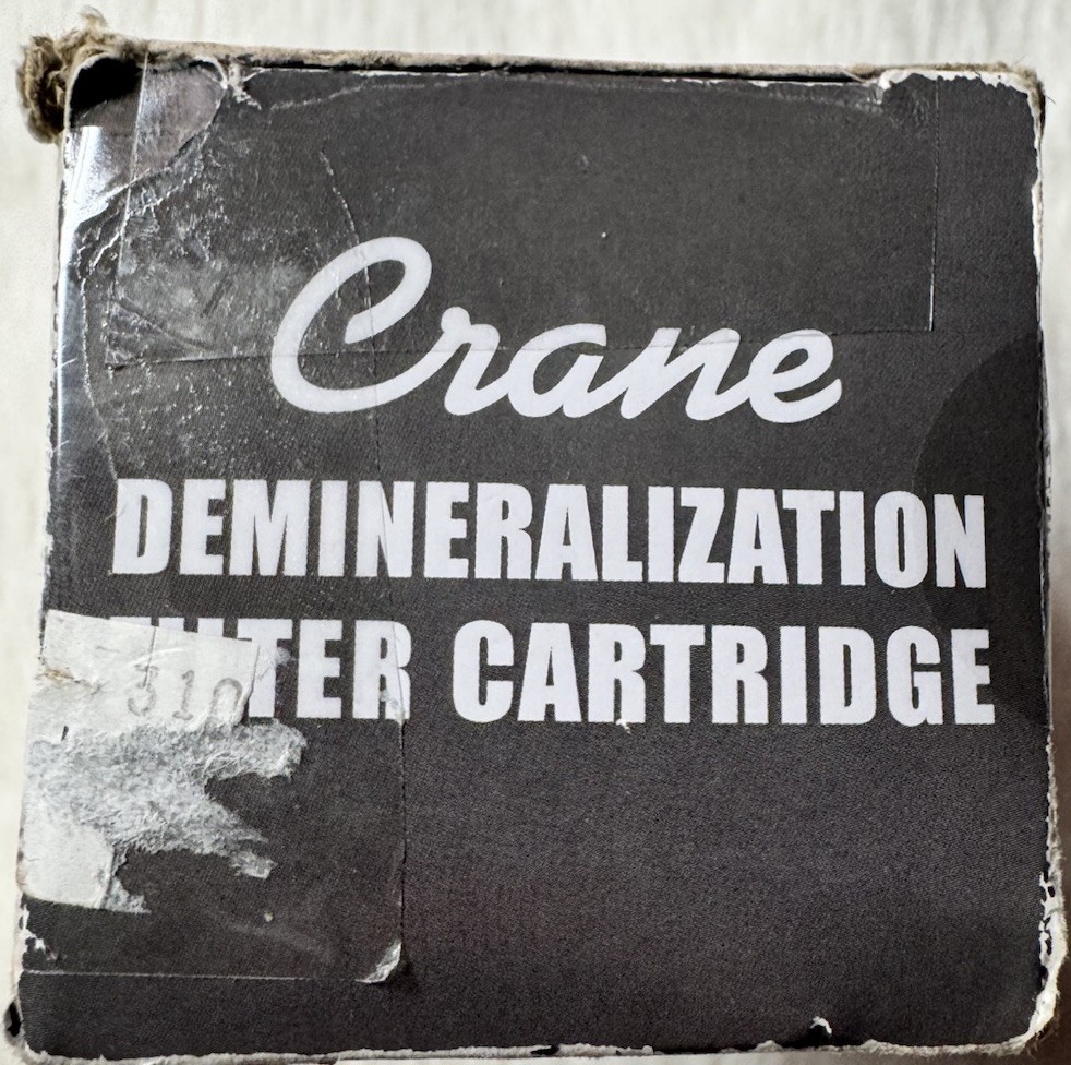 Crane Humidifier Demineralization Filter Replacement Cartridge HS-1932 New