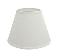 Aspen Creative 32685 Transitional Empire Shape Spider Construction Lamp Shade, W