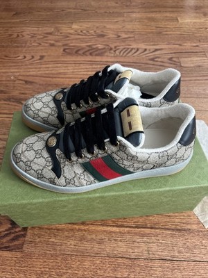 Gucci Screener 'GG Monogram - Beige' Men s Sneakers Size 10 (US 10.5) 674530