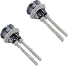 2 Pack 38mm/1.5 inch Dual Push Flushing Toilet Button