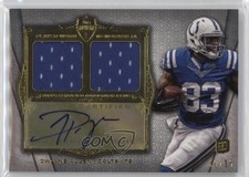 2012 Topps Supreme Auto Dual Relic 6/15 Dwayne Allen #SADR-DA Auto 0c2