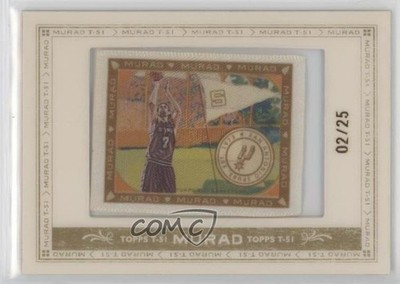 2008-09 Topps T-51 Murad Silk Mini Framed 2/25 Fabricio Oberto #123 0c3