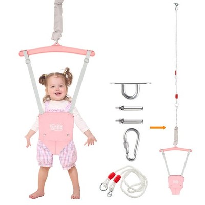 Baby Jumper with a Ceiling Hook for 6-24 Months, Baby Door Jumper for Indoor/...