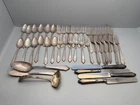 Wallace Treasure Sterling Silver Flatware Set 43pc 1258g (knives Not Weighed)