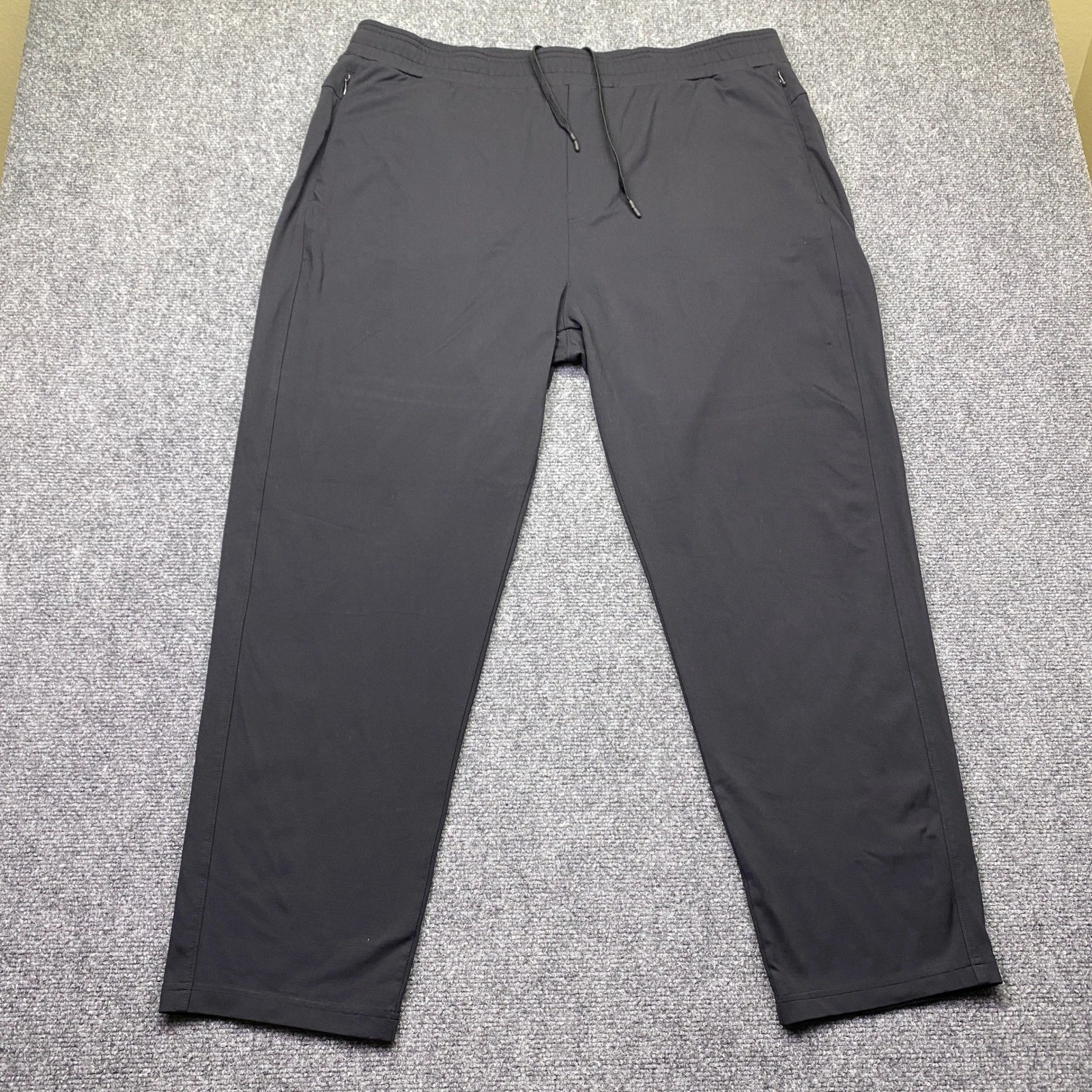 Public Rec All Day Every Day Pants Black Sz 42 Mens Technical Stretch Trousers