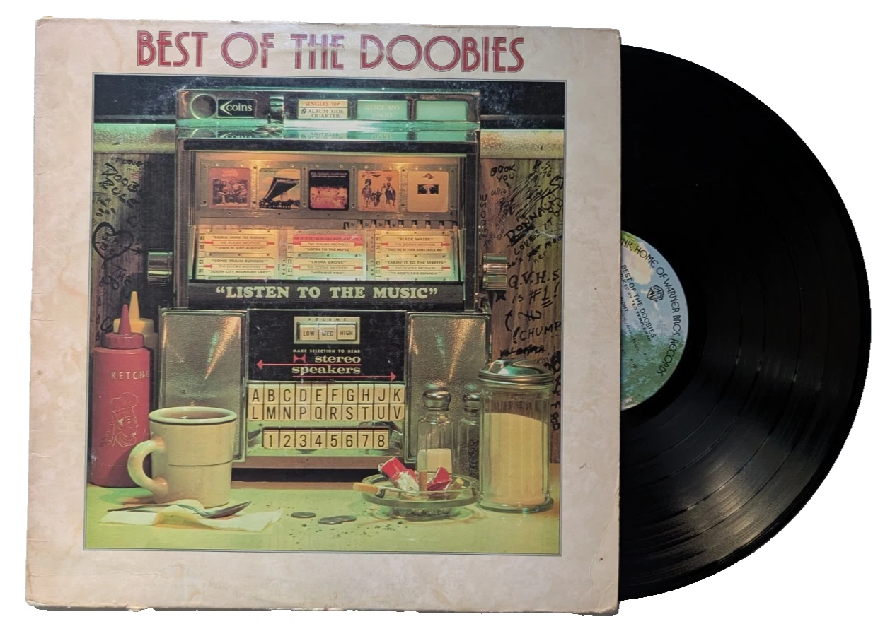 The Doobie Brothers Best of the Doobies LP Vinyl Record Warner Bros 1976 VG