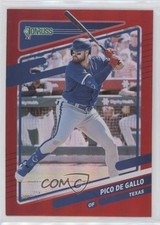 2021 Panini Donruss Variation Holo Red Joey Gallo (Pico De Gallo) #189 2u3