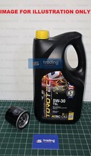 FOR TOYOTA YARIS 1.3 2011-2017 PETROL SERVICE KIT OIL FILTER + 5L OIL 5W30