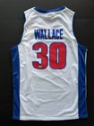 Rasheed Wallace Signed Detroit Pistons Jersey Beckett COA #30 BAS NBA Sheed