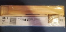 New Ikea Mala Wooden Tabletop Paper Roll Holder 18"