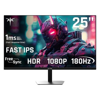 KTC H25T7 24.5'' Gaming Monitor 1080P 180Hz Up to 200Hz IPS HDR10 Adaptive Sync