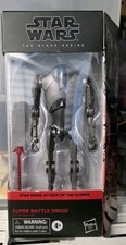 Star Wars The Black Series Attack Of The Clones SUPER BATTLE DROID Hasbro 2023
