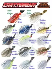 Evergreen / Z-Man Jack Hammer Chatterbait Bladed Jig - Choose Size / Color