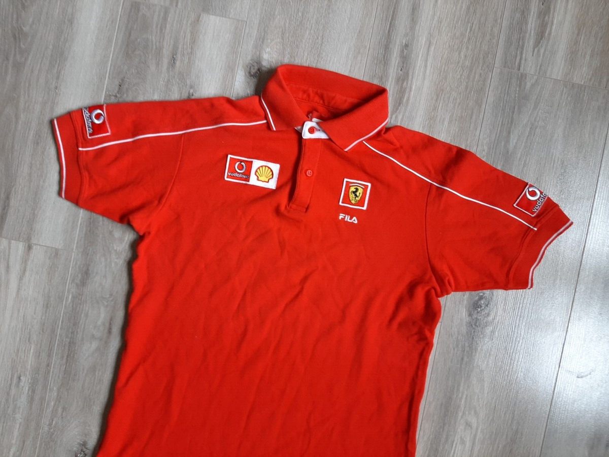 Fila Ferrari F1 Racing Shirt Polo Red Vintage Size XS/S | eBay Fila Ferrari F1 Racing Shirt Polo Red Vintage Size XS/S | eBay