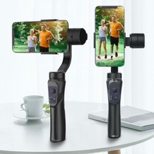 3 Axis Smartphone Gimbal Handheld stabilizer Tripod Head Stand 360 Rotation US