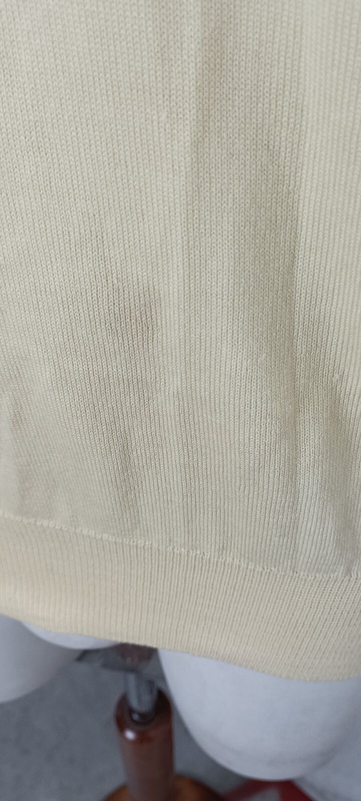 Articolo E781 maglione uomo Yves Saint Laurent giallo taglia 5 L ascelle 53cm 