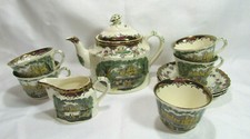Masons England Ironsone LEEDS Teapot with Lid...