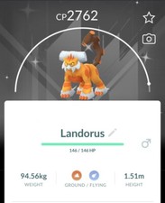 Sfondo Shiny Landorus Therian Versione Bianca - MlNl P T C - Leggi Descrizione