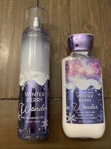 B&BW Winter Berry Wonder 24Hour Moisture Body Lotion & Mist, FREE SHIPPING!