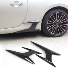 for Subaru BRZ Toyota GT86 2013-17 Carbon Fiber Side Skirt Splitter Winglet Vent