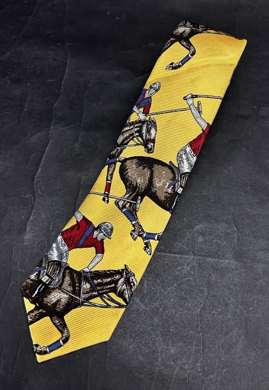 Vintage Polo Ralph Lauren Men’s Silk Neck Tie Polo Players