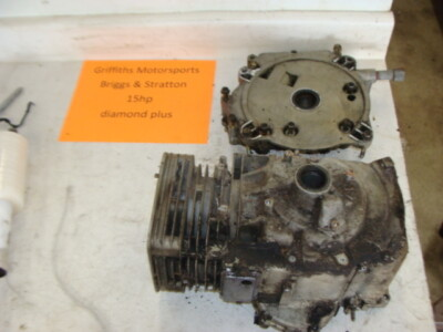 #ad Briggs amp; stratton commercial diamond plus 15HP engine crankcase cylinder block $48.00