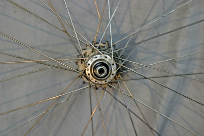 Araya 700c Tubular Rear Wheel SuperbePro Hub 125/20mm 32S 6S