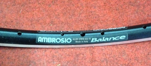 Cerchio bici corsa Ambrosio Balance 36 fori h clinchers rims road bike  vintage | eBay