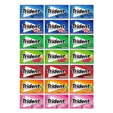 Trident Sugar Free Gum Variety Pack, Spearmint, Perfect Peppermint, Original,