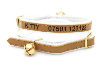 Personalisiertes Halsband für Katze | Schaffen Sie Ihr tolles Tierkennzeichen 