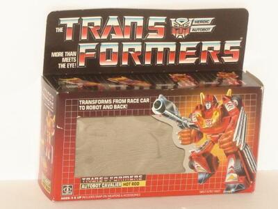 G1 TRANSFORMER AUTOBOT HOT ROD EMPTY BOX LOT