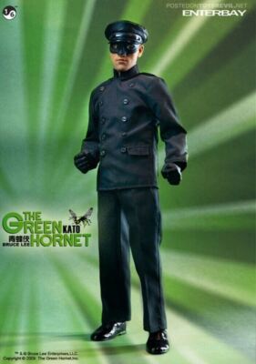 Enterbay 1/6 Scale THE GREEN HORNET KATO BRUCE LEE Figure w/Art