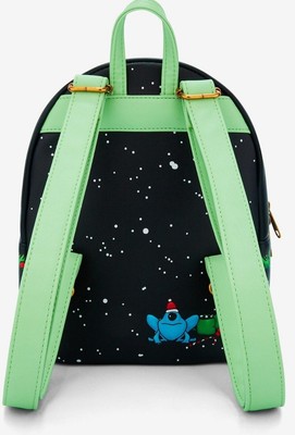 New Star Wars The Mandalorian Grogu Cocoa Holiday Mini Backpack New Loungefly Star Wars The Mandalorian Grogu Cocoa Holiday Mini  main image 2