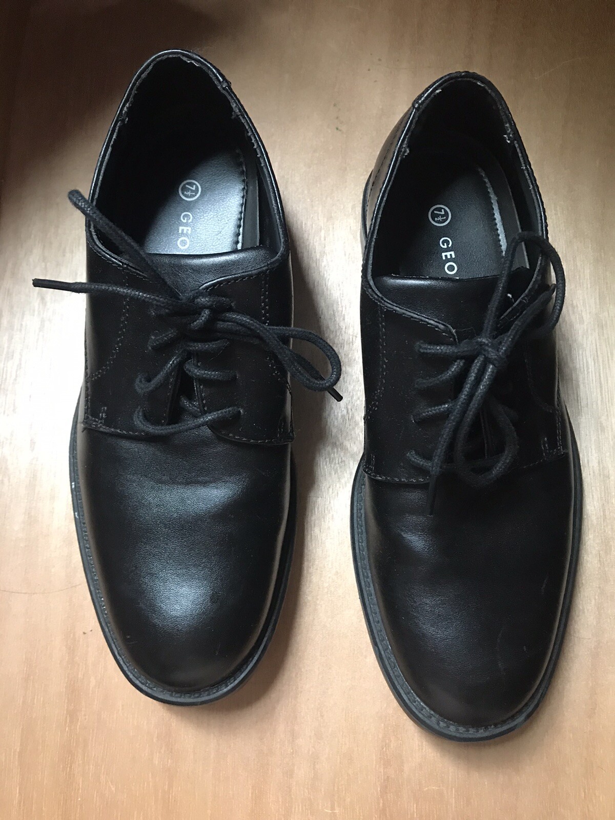 SAOLA Scarpe eleganti Oxford GEORGE Comfort Start MARCUS 2 da uomo nere con lacci taglia 7 5