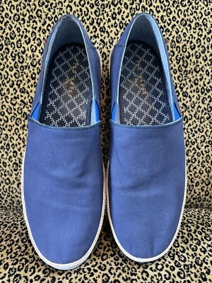 Ted Baker London Mens “Leeno” Blue Canvas Slip On Fashion  display picture 1