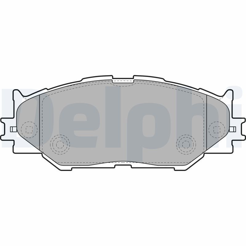Plaquettes de frein DELPHI LP1977 pour réparer le freinage LEXUS