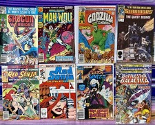 Lote De Colección Marvel Comics 1ª Edición Godzilla Shogun Warriors Starriors Hombre-Lobo