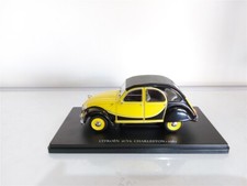 Citroen 2CV 6 Charleston Giallo/Nero del 1982 - 1/24 Aquellos