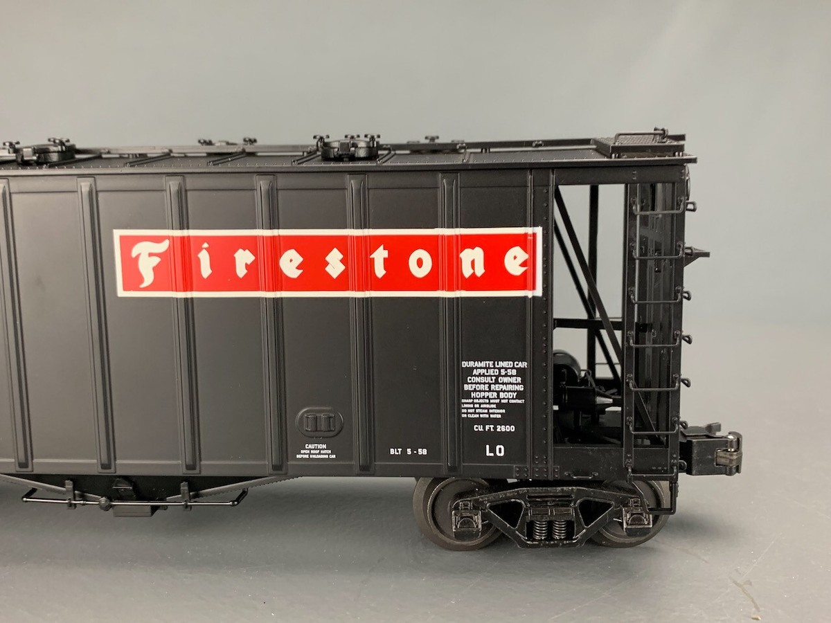 O Scale Atlas 6355-1 Firestone GATX Airslide Covered Hopper #43434