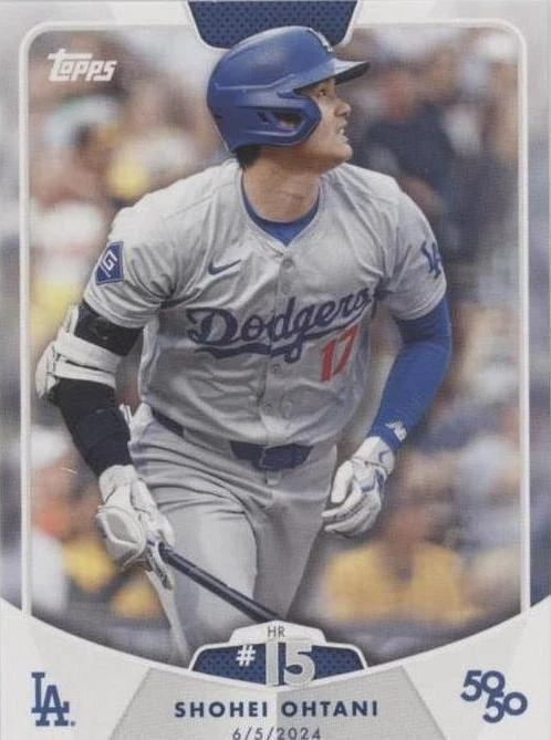 2024 Topps 50/50: Shohei Ohtani - Shohei Ohtani #29 for sale | eBay