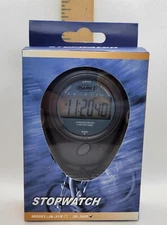 Mark 1 Economy Chronograph Stopwatch 1/100 Second Model JS-320 New NIB