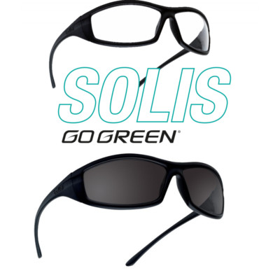 Bolle SOLIS GO GREEN Schutzbrille Anti-Beschlag Anti-Kratz Beschichtung umweltfreundlich