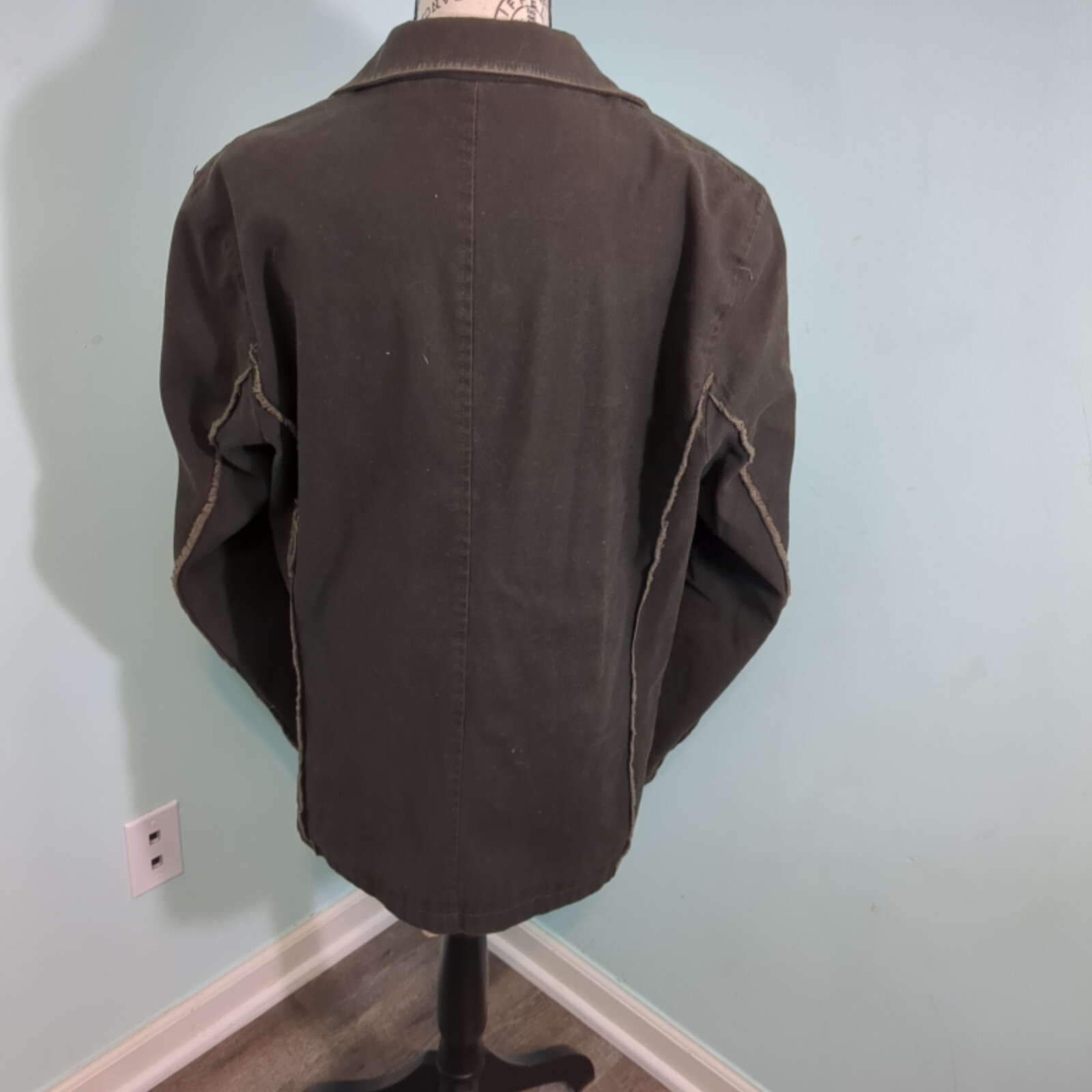 191 Unlimited medium jacket patchwork blazer stea… - image 2