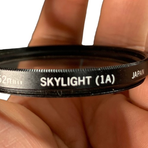 Set of 2 Vivitar 52mm Skylight 1A Lens Filters - Picture 4 of 14