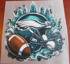 Philadelphia Eagles 8" DTF Heat Transfer Iron On FREE Shipping      (A25)