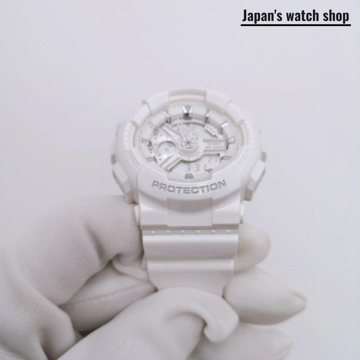 CASIO BABY-G BA-110X-7A3JF White Silver Analog Digital Women's