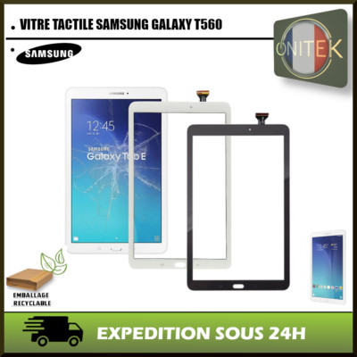   GLAS TABLET TOUCH SAMSUNG GALAXY TAB E SM-T560 9.6'' T561 NEU SCHWARZ WEISS