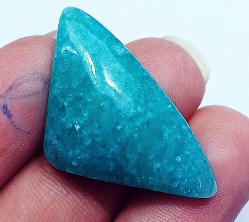 17.00 Ct Natural Amazonite Polished Cabochon Loose Gemstone With Free Gift - Picture 3 of 8