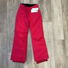Roxy Snow Pants Girls 10 Medium Pink Insulated Backyard NEW