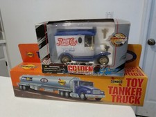 Golden Classic Pepsi-Cola Die Cast Gift Coin Bank 1994 SUNOCO Toy Tanker NEW NIB
